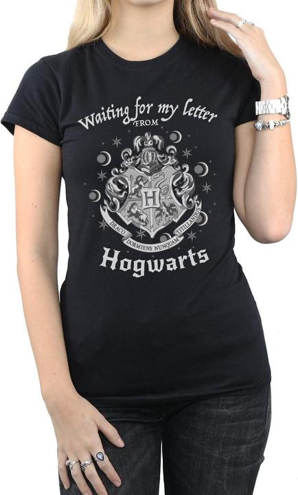Actual product image Womens/Ladies Waiting For My Letter Hogwarts Cotton T-Shirt (XL)