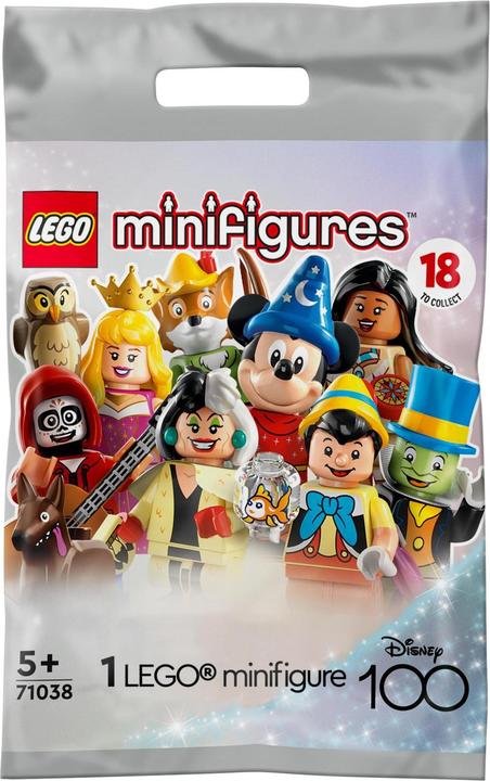 Immagine prodotto LEGO Minifigure Disney 100 (71038, LEGO Minifigures)