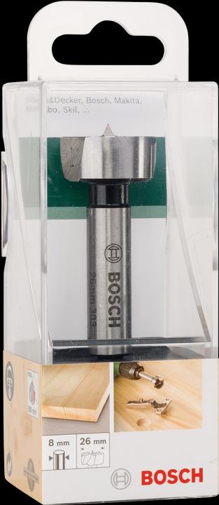 Produktbild Bosch Zubehör Forstnerbohrer, DIN 7483 G D= 26,0 mm L= 90 mm (26 mm)