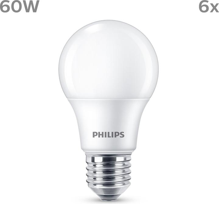 Actual product image Philips LED Bulbs (E27, 8 W, 806 lm, 6 x, F)