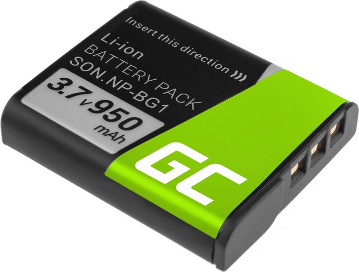 Produktbild GreenCell Camera Battery for Sony DSC H10 H20 H50 HX5 - 3.7V - 1160 mAh (Akku)