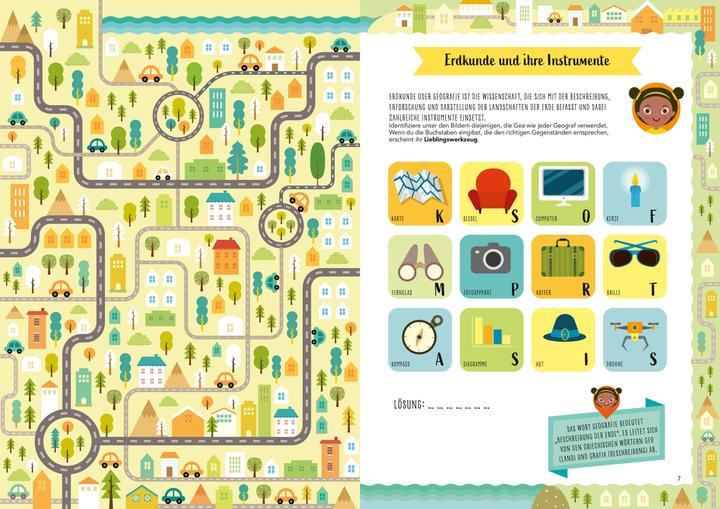 Produktbild Alles über Landkarten. Lerne Karten lesen und zeichne die Welt (Verrückt nach Geographie (Deutsch, Massimo Miato, Agnese Baruzzi, Paola Misesti, 2024)
