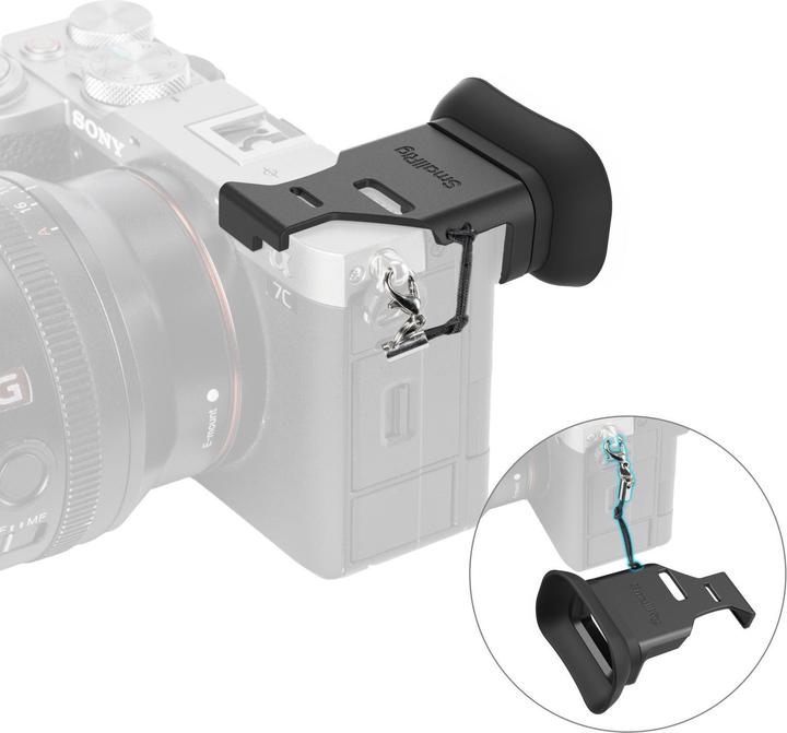 Actual product image SmallRig Camera Viewfinder Eyecup for Sony Alpha 7C II / Alpha 7CR (Viewfinder)
