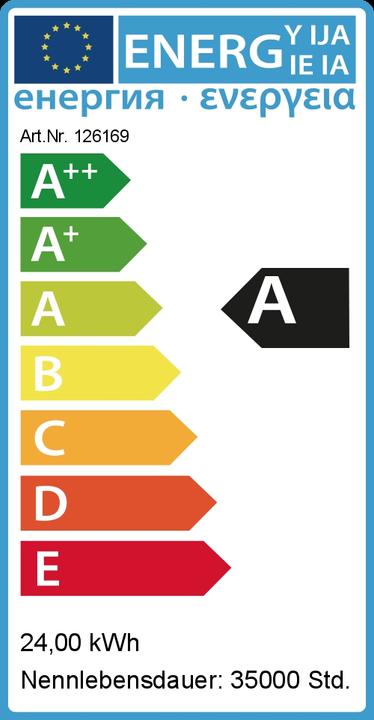 Energie-Label Synergy 21 LED Flex Strip *neutralweiss* DC12V 24W IP20 (Neutralweiss, 500 cm, Indoor)