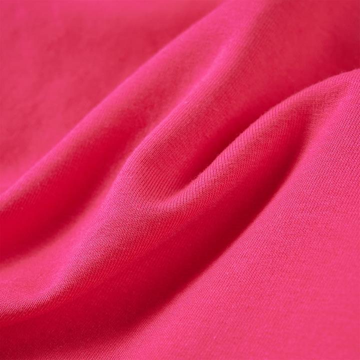 Actual product image VidaXL Children's sweatshirt bright pink 128,Material: 95 % cotton. 5 (128)