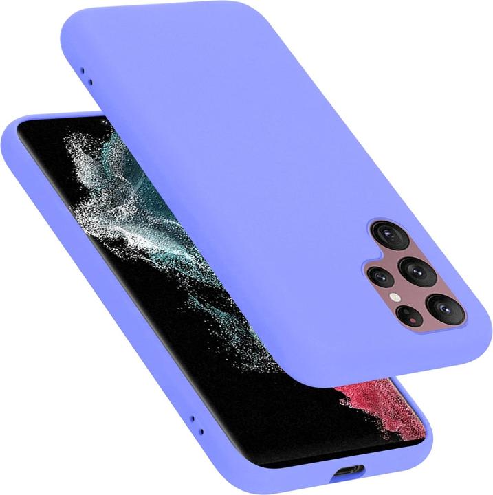Produktbild Cadorabo TPU Liquid Silicone Case Hülle (Samsung Galaxy S22 Ultra)