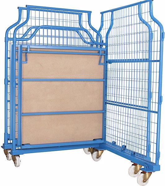 Produktbild Cordes Universal-Corlette® mit Vergitterung, Typ 1200, lichtblau, 1200x800x1850mm (800 kg)