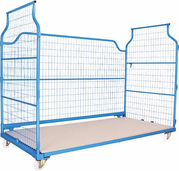 Produktbild Cordes Universal-Corlette® + Vergitterung, Typ 2400, lichtblau, 2400x1150x1850 (800 kg)