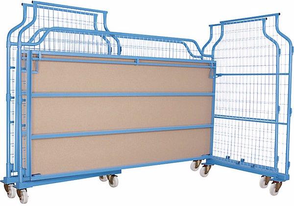 Produktbild Cordes Universal-Corlette® + Vergitterung, Typ 2400, lichtblau, 2400x1150x1850 (800 kg)