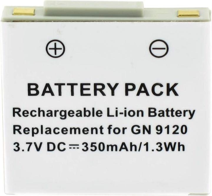 Actual product image AccuCell Battery GN NETCOM 9120, 9125, 9350 (GN Netcom 9120)