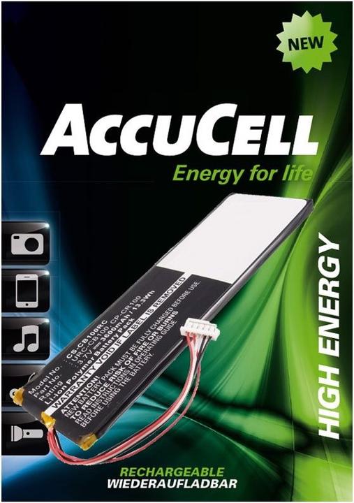 AccuCell Batteria CB100, CR100 Telecomando (1 pz., Specifico del dispositivo, 3600 mAh)