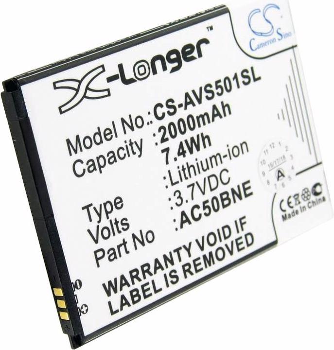 Immagine prodotto AccuCell Batteria per Archos 50b Neon, AC50BNE Batteria Neon 50b