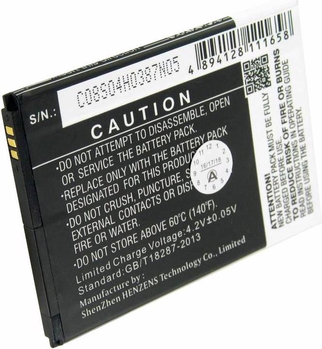 Immagine prodotto AccuCell Batteria per Archos 50b Neon, AC50BNE Batteria Neon 50b