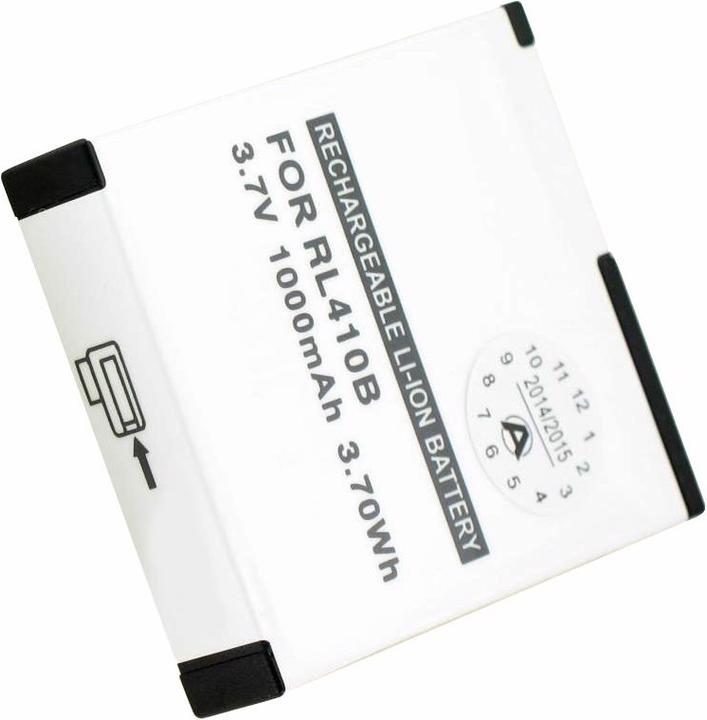 Image du produit Rollei Akku Actioncam 230, 240, 400, 410, RL410B, AC-800W (Batterie)