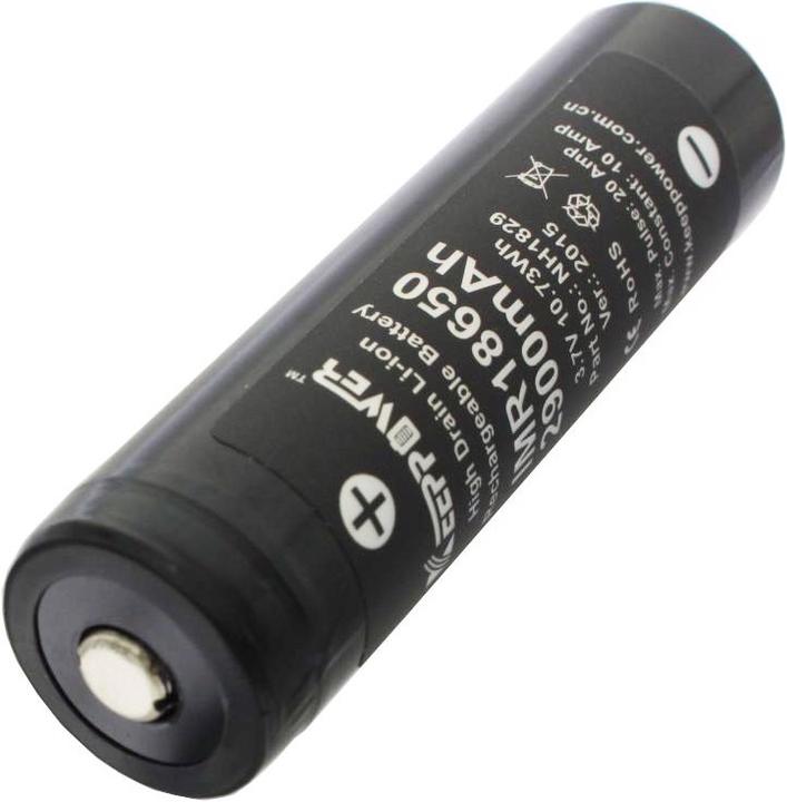 Immagine prodotto Keeppower Batteria IMR18650 10A Button Top (1 pz., 18650, 2900 mAh)