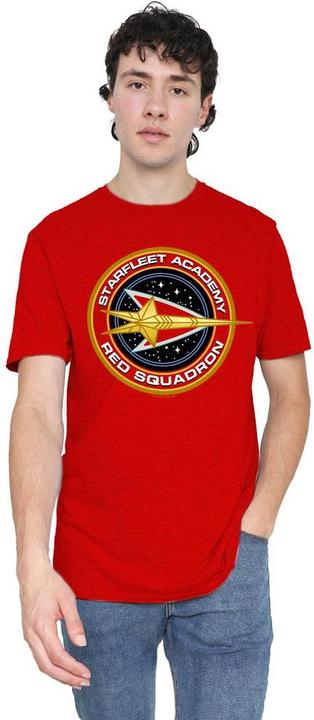 Actual product image Unisex Adult Red Squadron T-Shirt (XL)