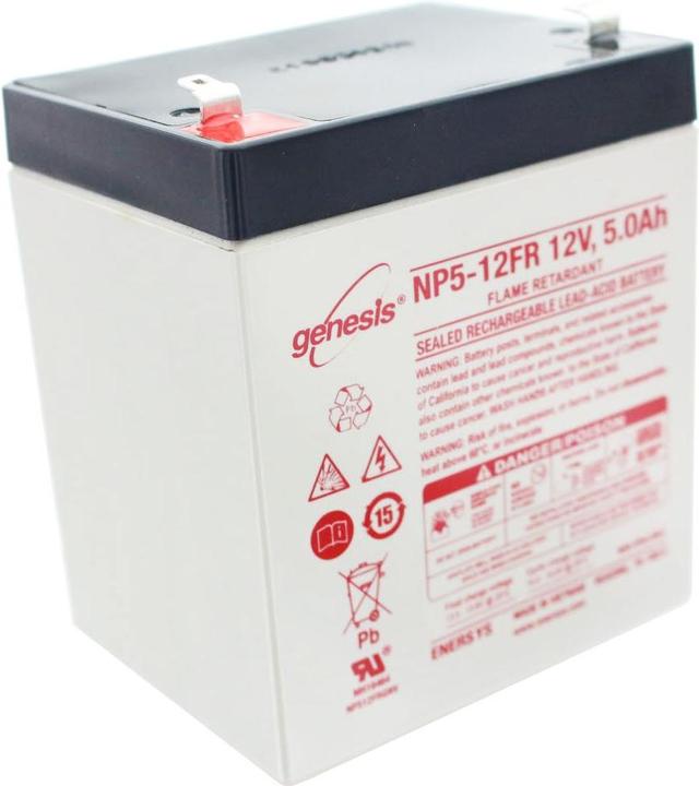 Hawker Energy Akku Enersys Genesis NP5-12 Akku Blei PB 12Volt 5Ah (12 V, 5 Ah)