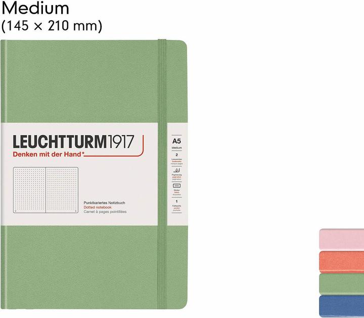 Image du produit Leuchtturm1917 Calepin (A5, Pointillés, Couverture rigide)