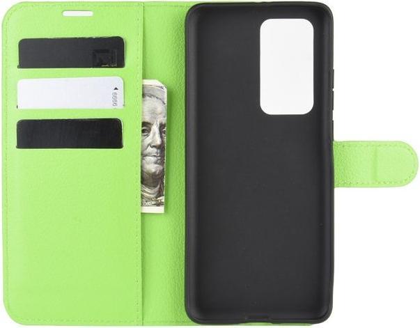 Produktbild MU Classic Litchi Leder Bookcover Series (Huawei P40 Pro+)