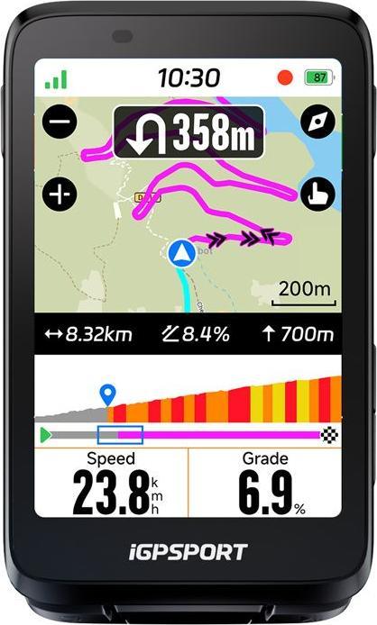 Actual product image iGPSport GPS Cycling Computer BiNavi
