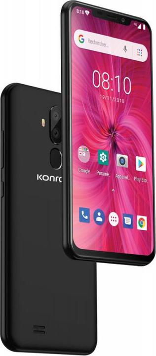 Image du produit Konrow Easy 62 - Android 8.1 - 4G - Écran 6.2" - Double Sim - 16Go, 1Go RAM - Noir (16 Go, Noir, 6.20")