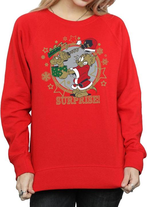 Immagine prodotto Tom & Jerry Christmas Surprise Felpa Donna (S)