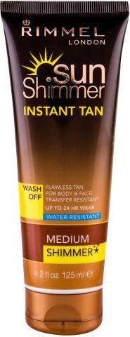 Immagine prodotto Rimmel London Abbronzatura istantanea Sun Shimmer (Schiuma autoabbronzante, 125 ml)