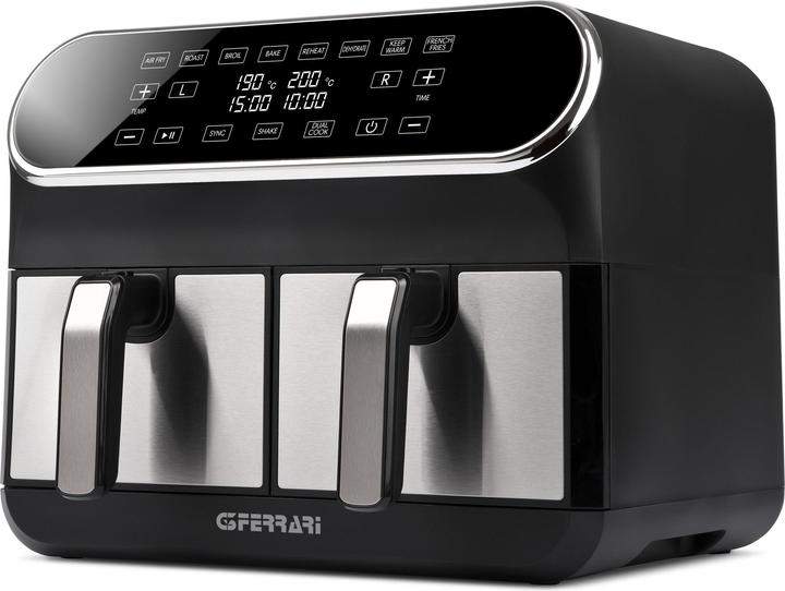 Produktbild G3 Ferrari 2x4l G3Ferrari G10150 doppelte fettfreie Friteuse