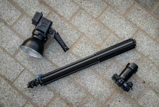 Actual product image Sirui DK28 Carbon Lamp Tripod air suspended 2.8m high (280 cm, 10 kg)