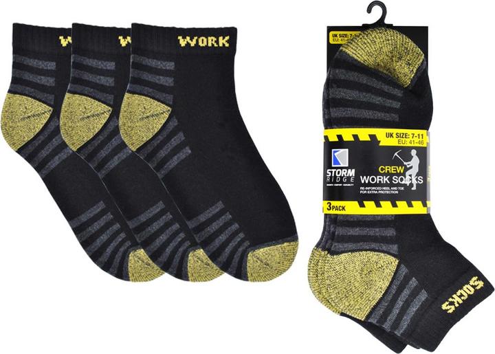 Produktbild Storm Ridge Socken Arbeit(3erPack) (3er Pack, 40.5 - 45.5)