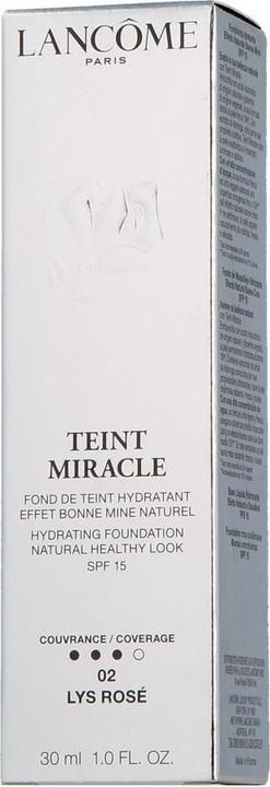 Actual product image Lancôme Teint Miracle (#02 Lys Rose)