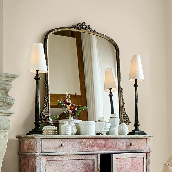 Actual product image Loberon Mirror Mambero antique gold (99 x 101 cm)