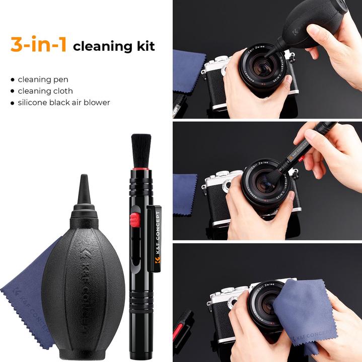 Produktbild K&F Concept Cleaning Kit 3 in 1 Kit