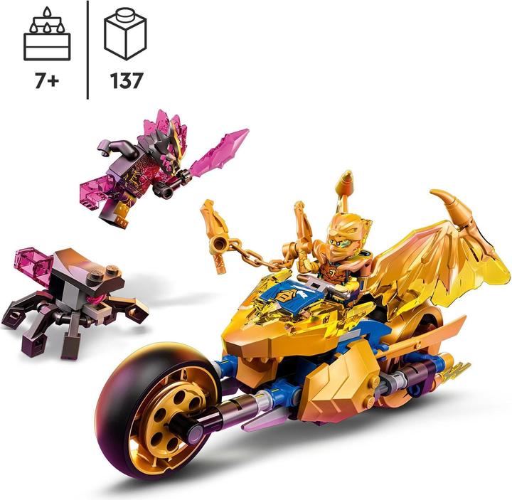 Image du produit LEGO La moto dragon d'or de Jay (71768, LEGO Ninjago)