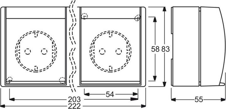 Actual product image Busch-Jaeger Schuko socket