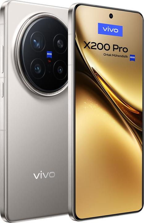 Vivo X200 Pro (512 Go, Titane, 6.78", Double SIM, 50 Mpx, 5G)
