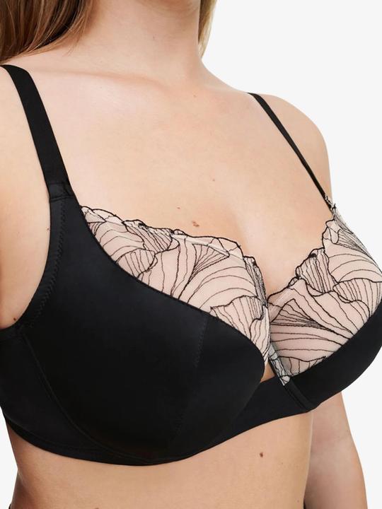 Actual product image Chantelle Underwired bra "Tattoo Love" black (90 C)