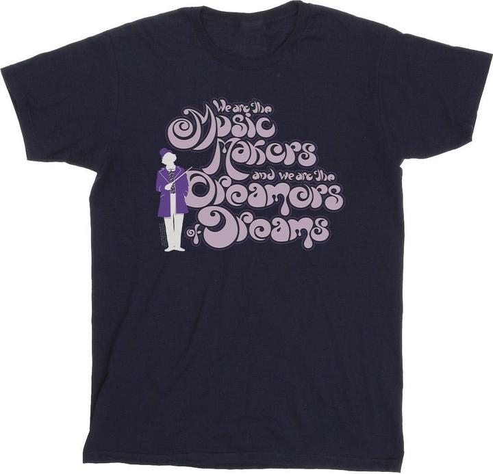 Willy Wonka & the Chocolate Factory Dreamers Text TShirt Mädchen
