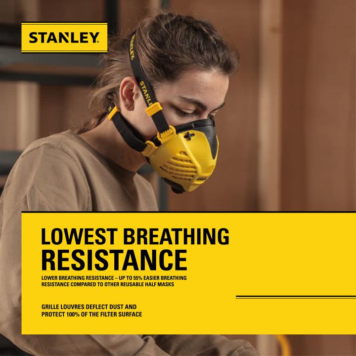 Produktbild Stanley Halbarbeitsmaske P3 (P3, 1 x)