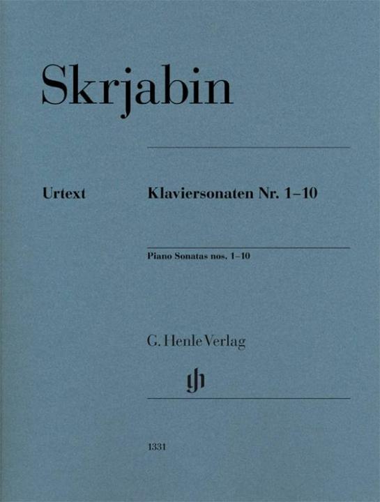 Immagine prodotto Klaviersonaten Nr. 1-10 (Inglese, Francese, Tedesco, Alexander Scriabin, Valentina Rubcova, 2019)
