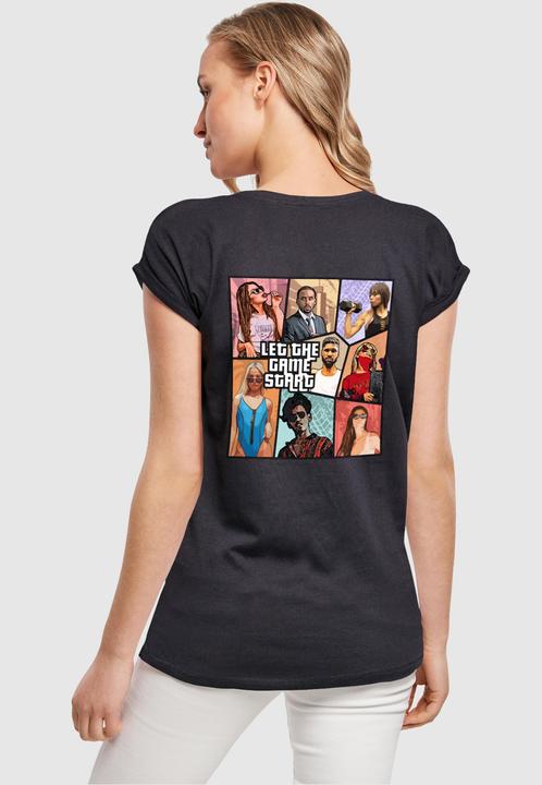 Image du produit Merchcode Tee-shirt femme Grand Collage à épaules étendues - 117919 (L)