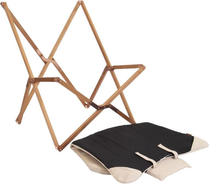 Actual product image Bo-Camp Urban Outdoor collection - Relaxstoel - Bloomsbury - L - Oxford polyester - Beige