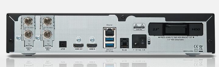 Produktbild Vu+ Duo 4K SE (4 GB, DVB-S2, CI-Schacht)