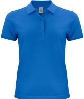 Immagine prodotto Clique Polo da donna OC 028265, cotone organico, blu royal, taglia S (S)