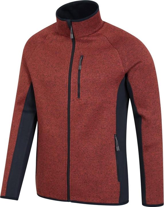 Actual product image Mountain Warehouse Mens Treston Full Zip Fleece Jacket (XXS)