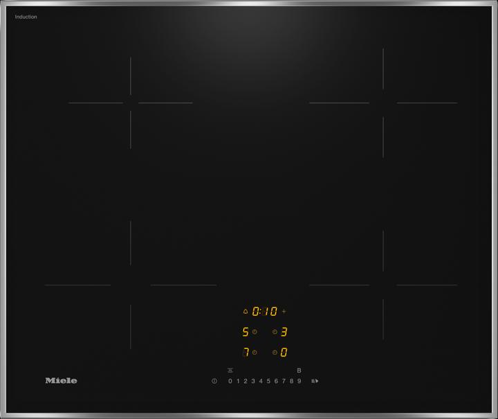 Produktbild Miele KM 7361 FR sw Kochfeld Induktion56cm Ed-Rahmen 56x49cm autark