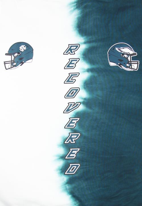 Image du produit Recovered Re:covered Fleece Hoody - INK DYE Philadelphia Eagles (XL)