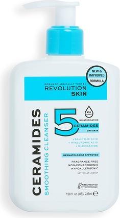 Image du produit Revolution Skincare Ceramides Smoothing Facial Cleanser 236ml (Lait nettoyant, 236 ml)