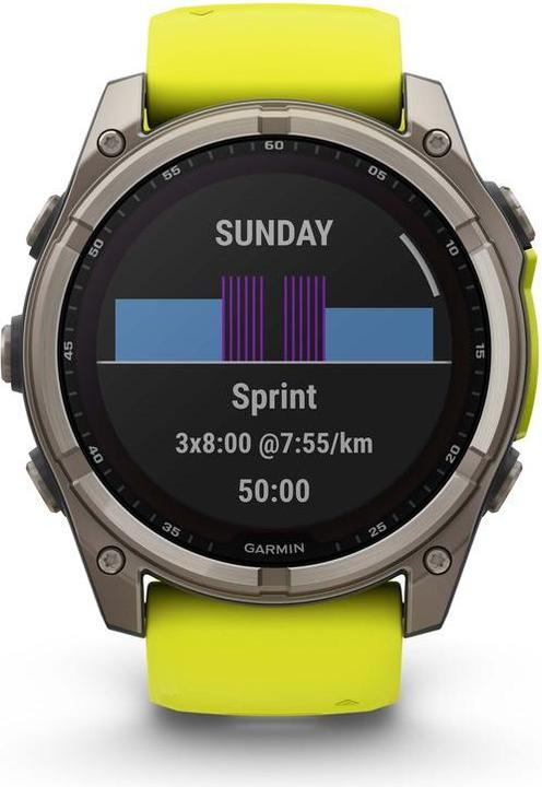 Produktbild Garmin Fenix 8 Solar Sapphire Titan (51 mm)