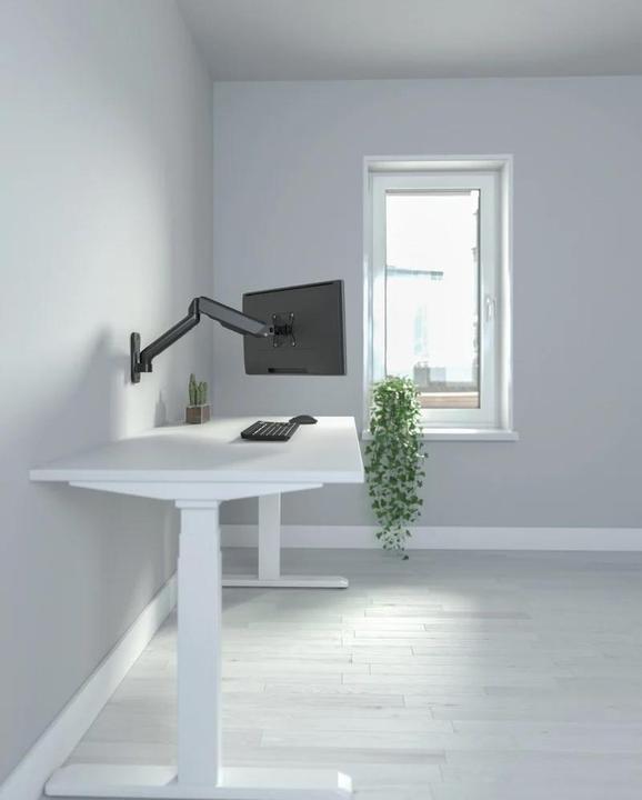 Actual product image Techly Rotatable wall bracket for 1 display 17-32" with gas spring (Wall, 32", 9 kg)